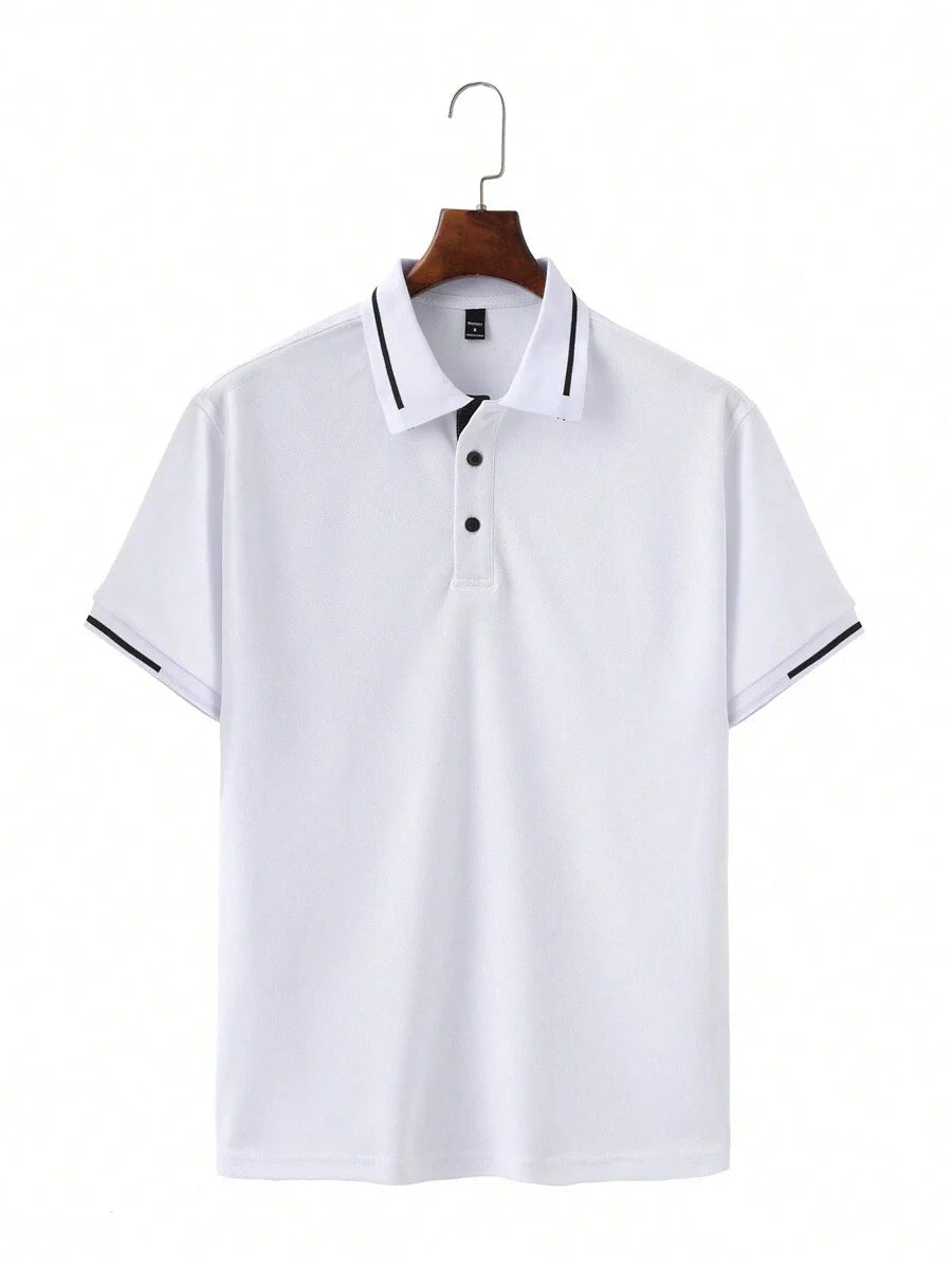 Polo Shirt | Lightweight, Breathable Fabric, Button Detail 10