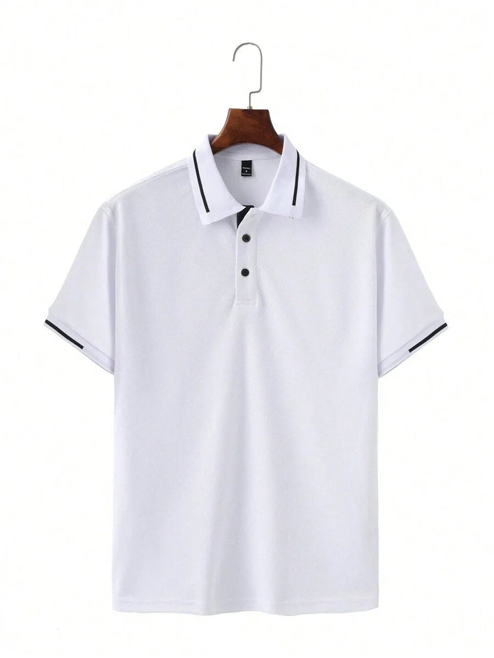 Polo Shirt | Lightweight, Breathable Fabric, Button Detail 10