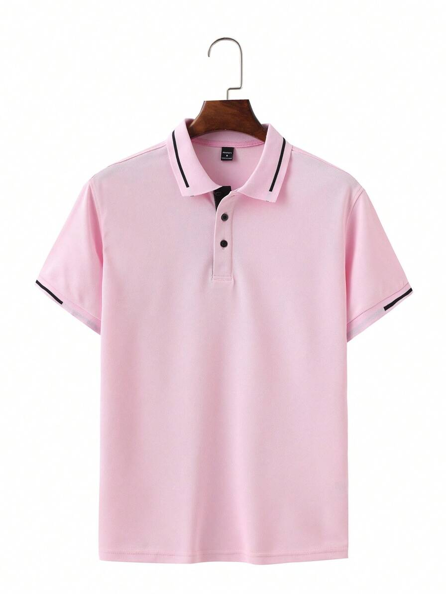 Polo Shirt | Lightweight, Breathable Fabric, Button Detail 11