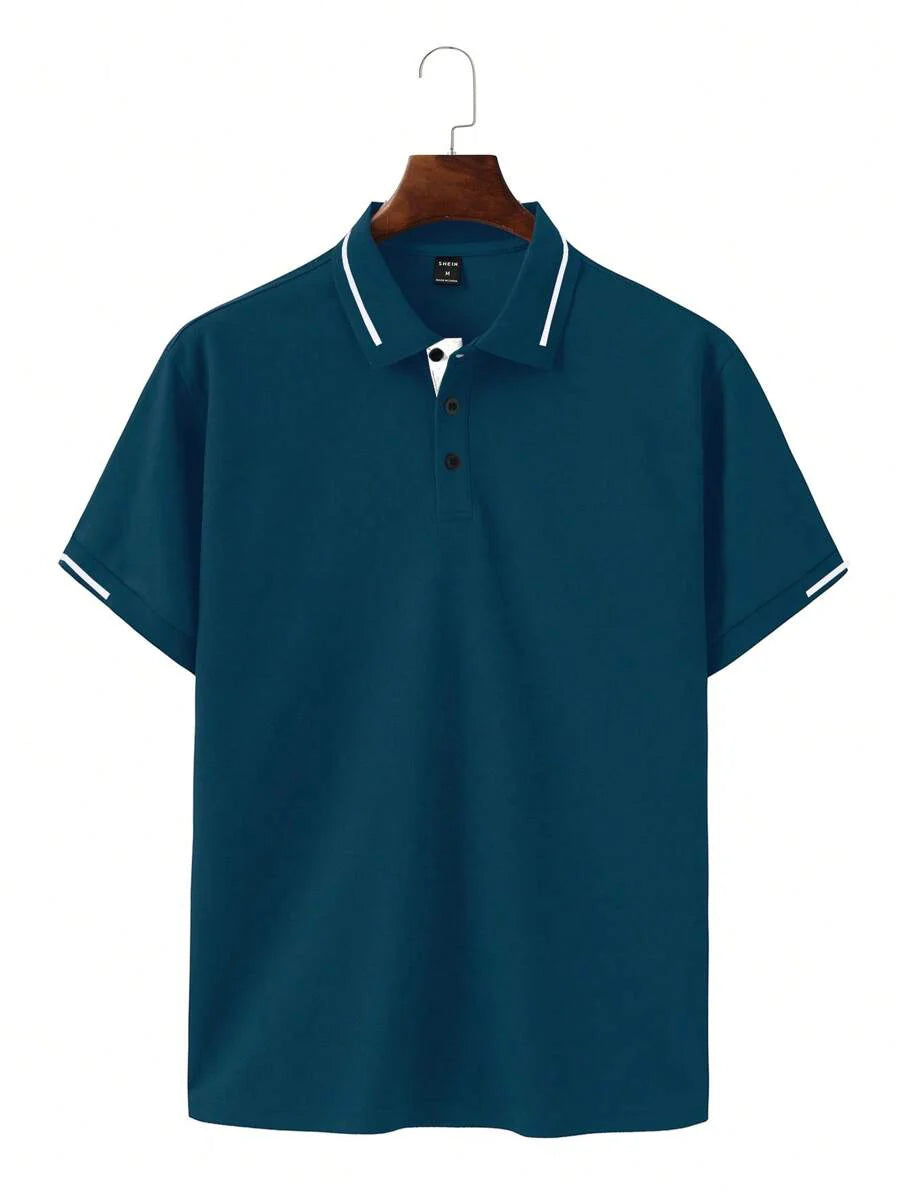 Polo Shirt | Lightweight, Breathable Fabric, Button Detail 13