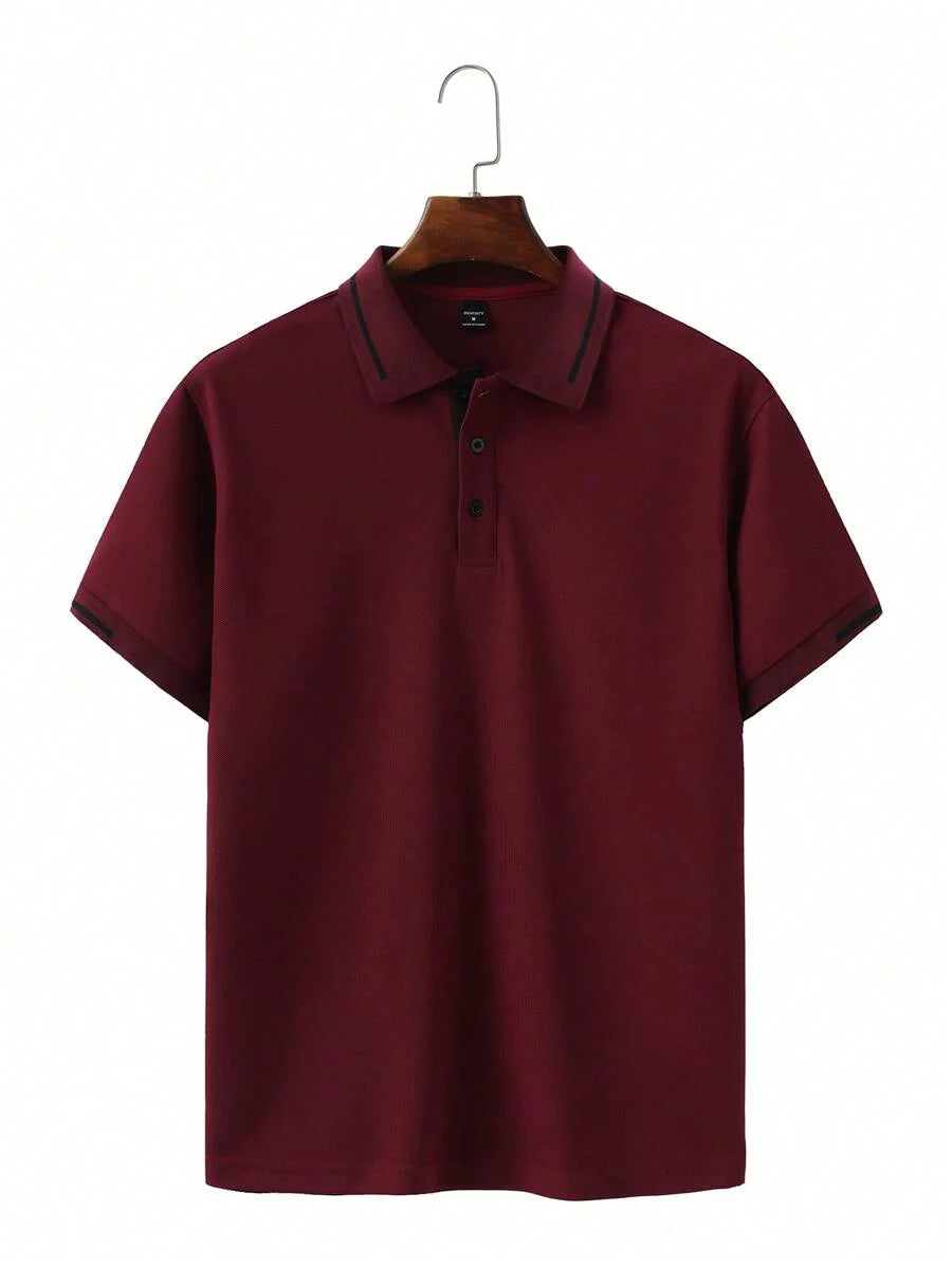 Polo Shirt | Lightweight, Breathable Fabric, Button Detail 14