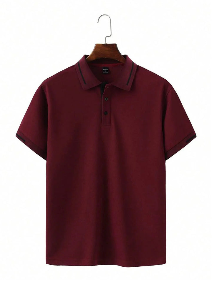 Polo Shirt | Lightweight, Breathable Fabric, Button Detail 14