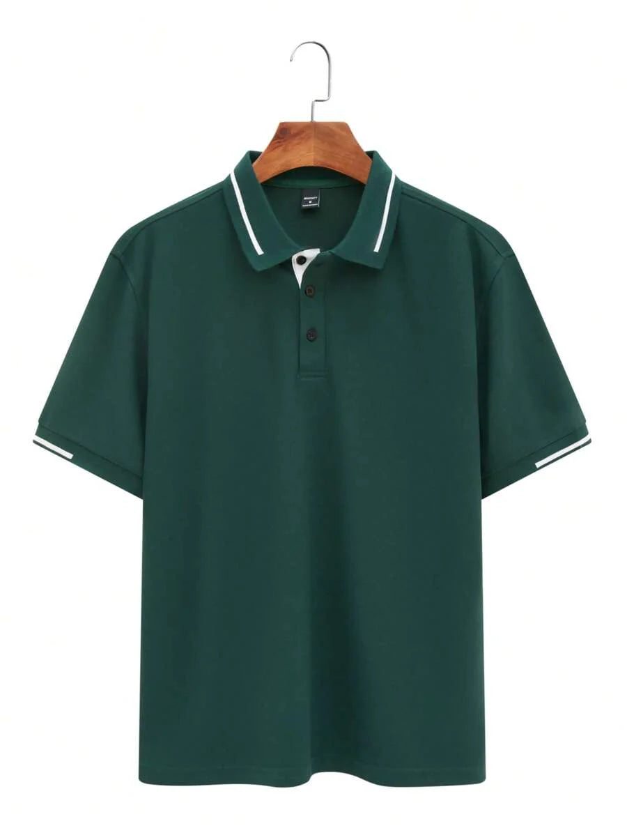 Polo Shirt | Lightweight, Breathable Fabric, Button Detail 15
