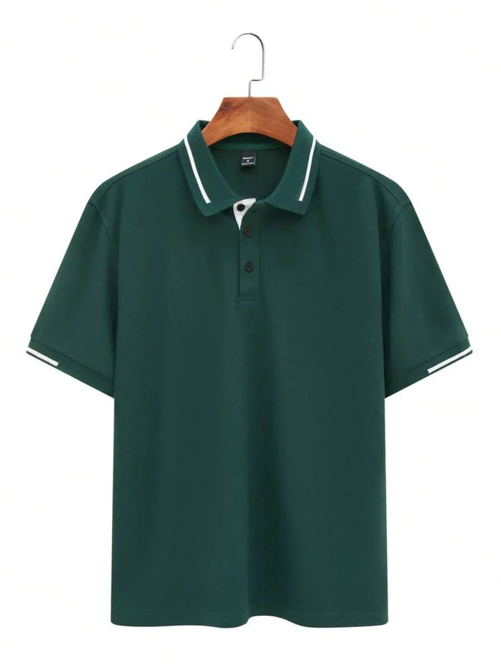 Polo Shirt | Lightweight, Breathable Fabric, Button Detail 15