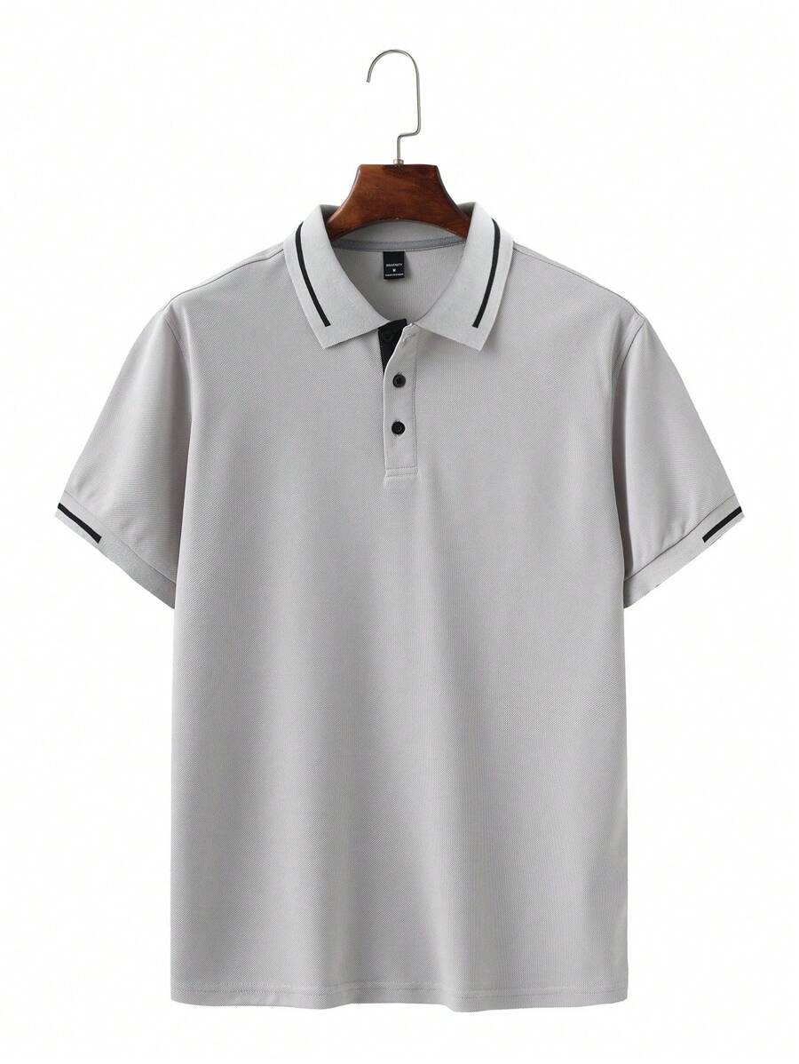 Polo Shirt | Lightweight, Breathable Fabric, Button Detail 9
