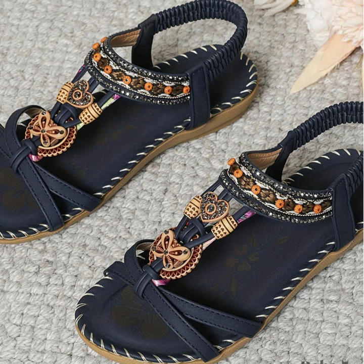 Sandals for Women | Bohemian Design, Slip-On Style 5