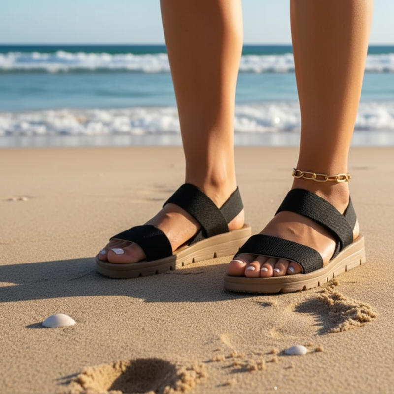 Sandals for Women | Cushioned Support, Adjustable Straps 0