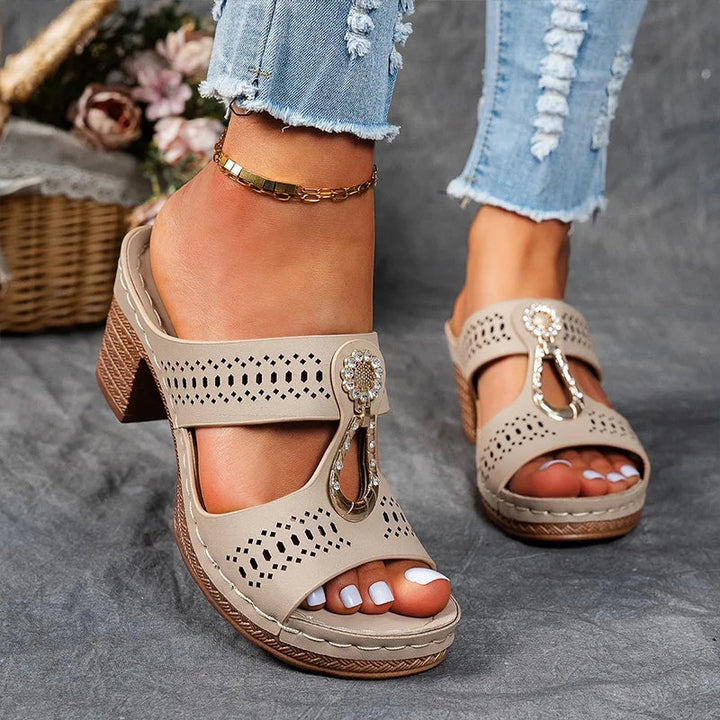 Sandals for Women | Elegant Design, Slip-On Style 1