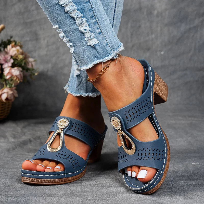 Sandals for Women | Elegant Design, Slip-On Style 5