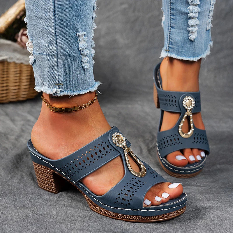 Sandals for Women | Elegant Design, Slip-On Style 7