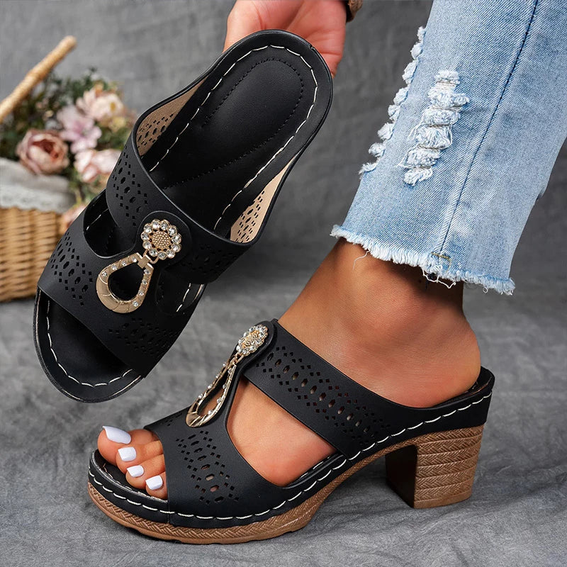 Sandals for Women | Elegant Design, Slip-On Style 8