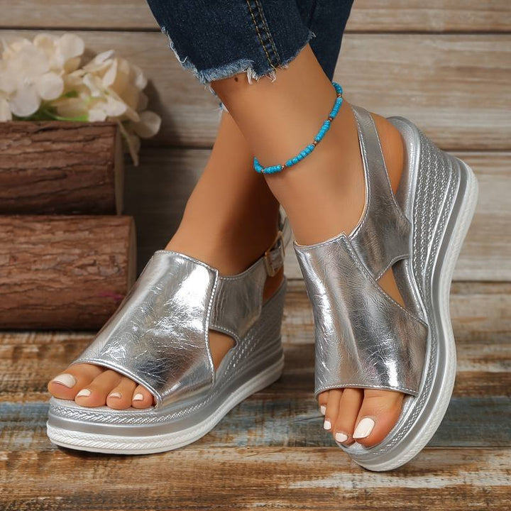 Sandals for Women | Orthopedic Design, Shiny Star Pattern 0