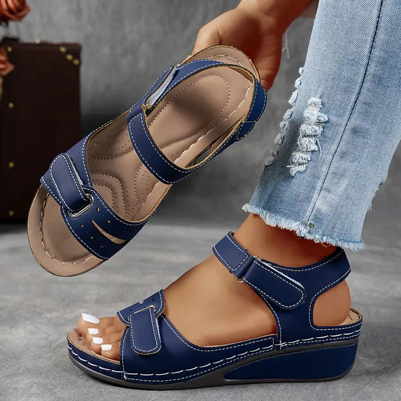 Sandals for Women | Wedge Heel, Adjustable Straps 3