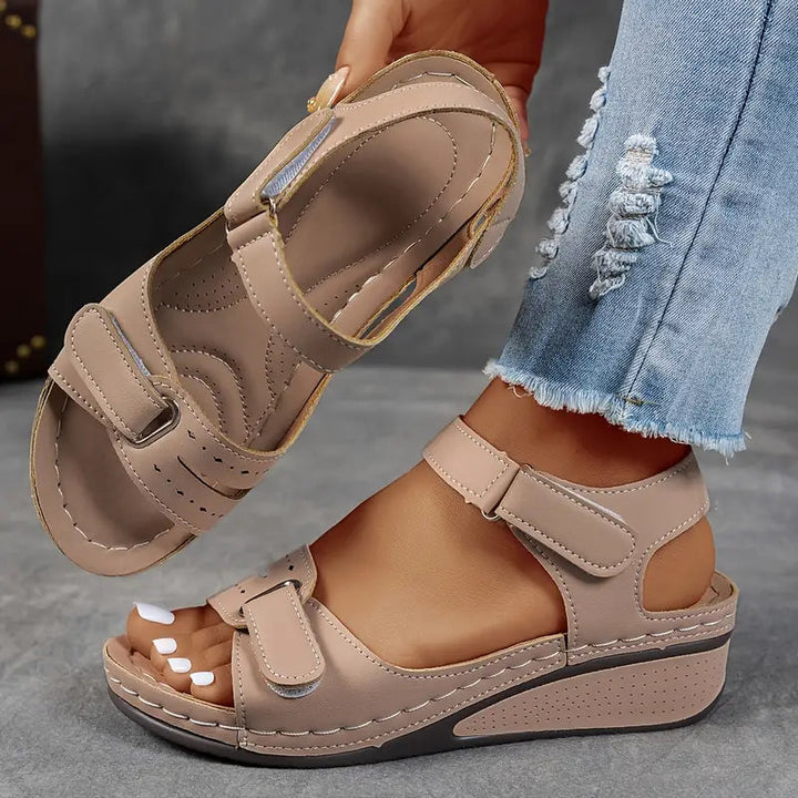 Sandals for Women | Wedge Heel, Adjustable Straps 5