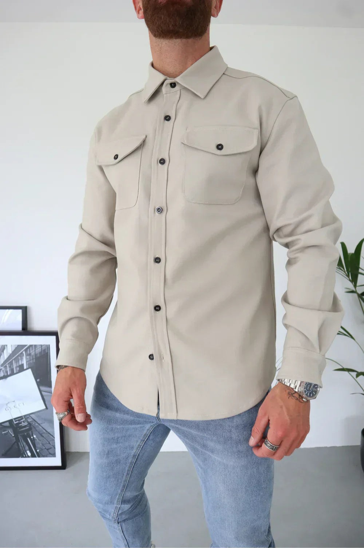 Shirt Jacket | Button-Up Closure, Pointed Collar 8