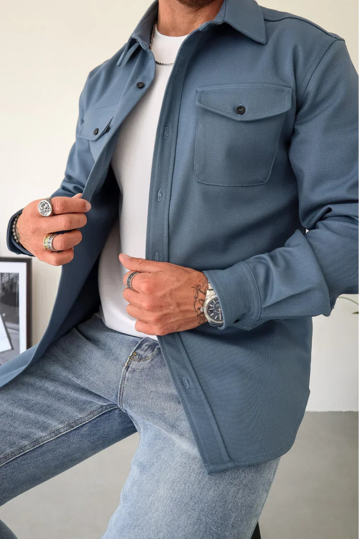 Shirt Jacket | Button-Up Closure, Pointed Collar 9