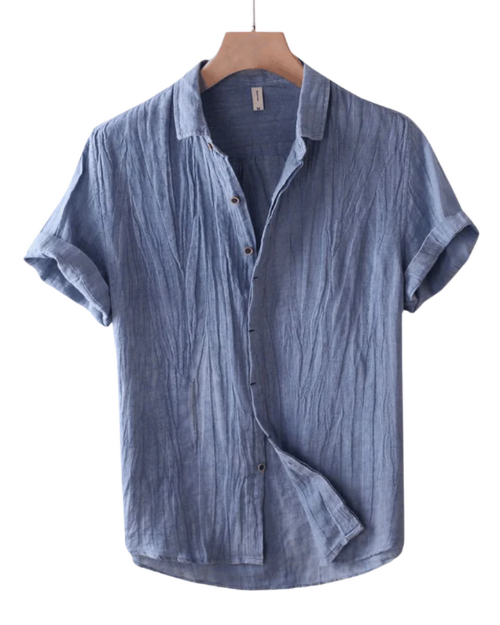 Shirt | 100% Linen, Button-Up Design 0