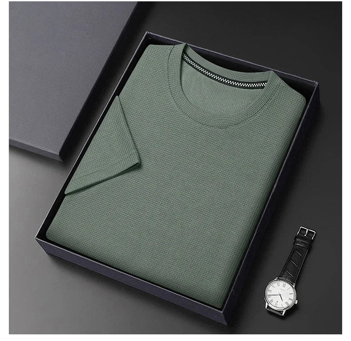 Shirt | Cotton Waffle Knit, Relaxed Fit 8