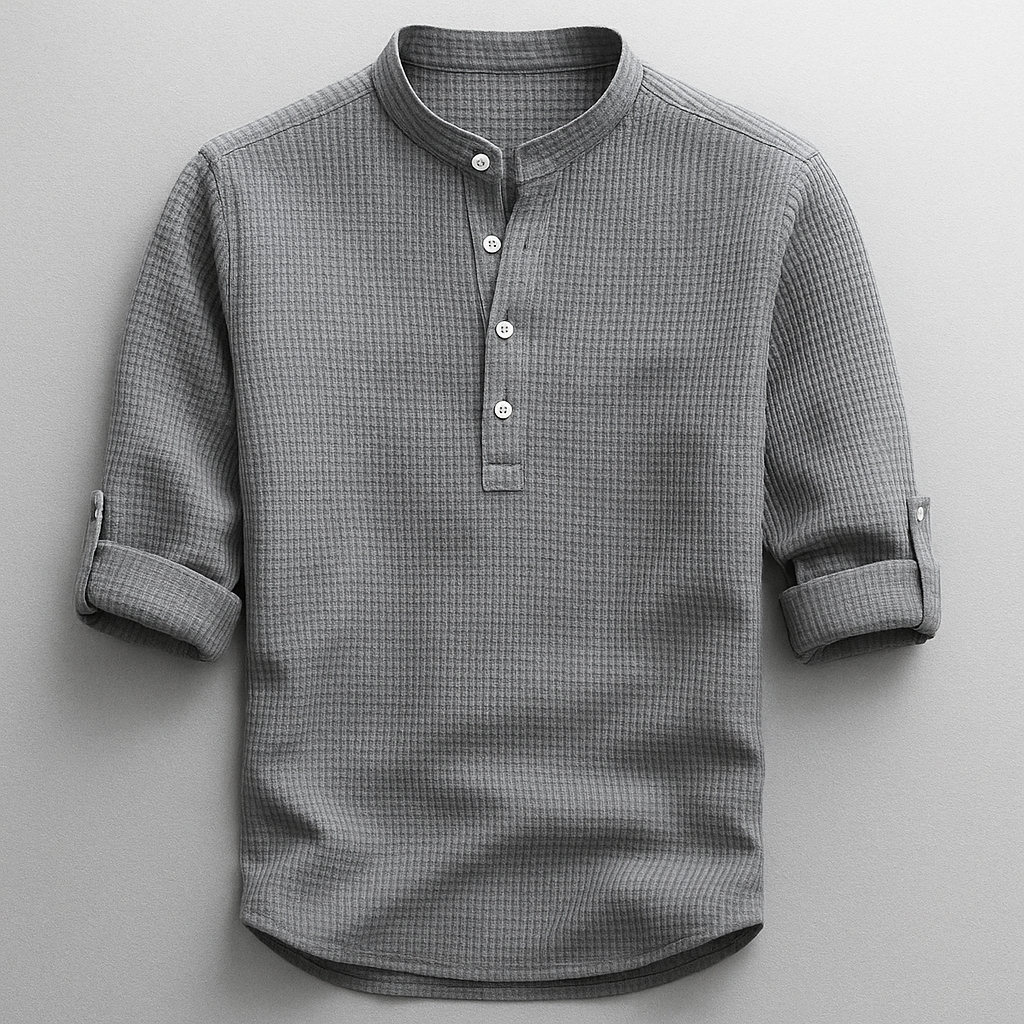 Shirt | Cotton and Linen Blend, Slim Fit 2