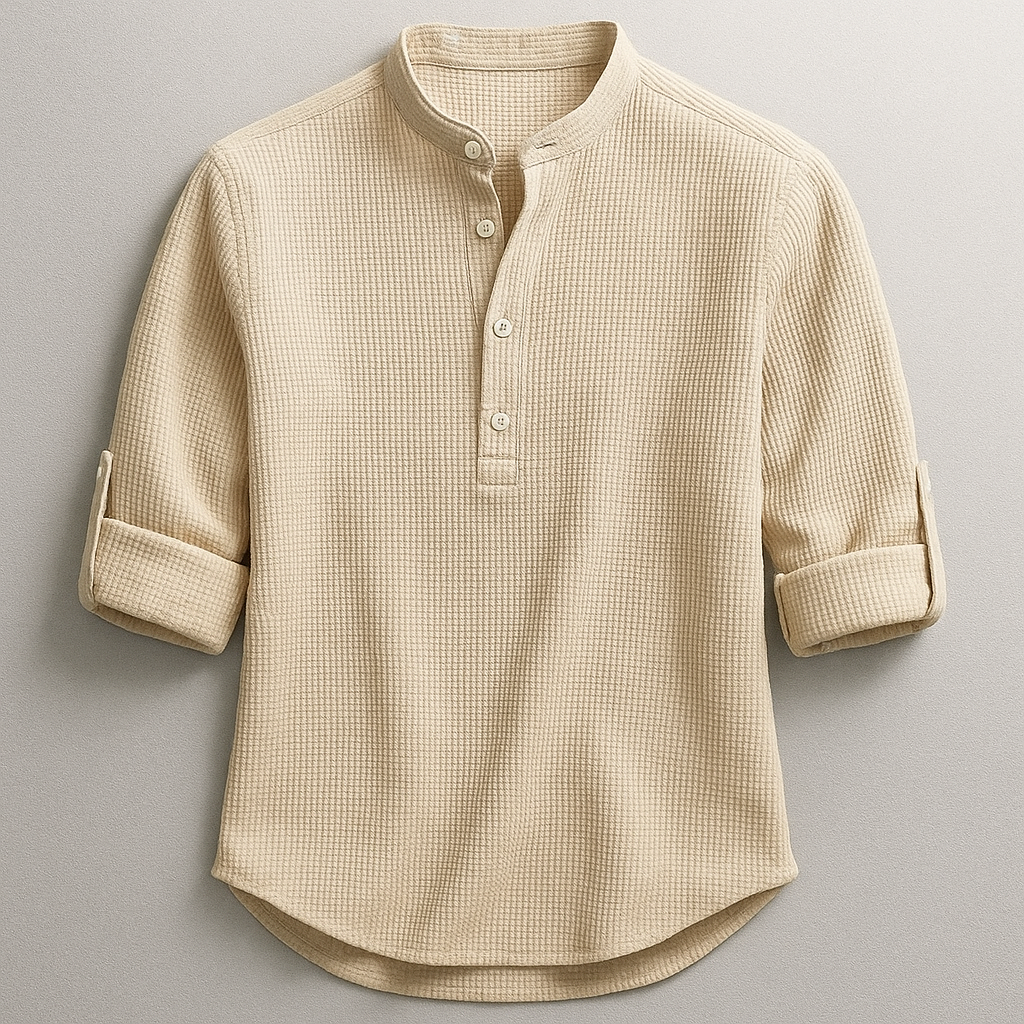 Shirt | Cotton and Linen Blend, Slim Fit 3