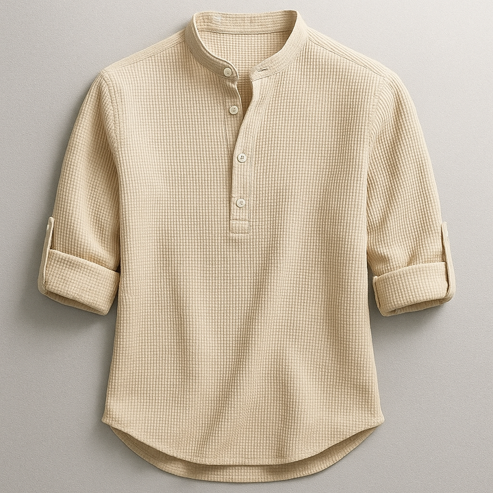 Shirt | Cotton and Linen Blend, Slim Fit 3