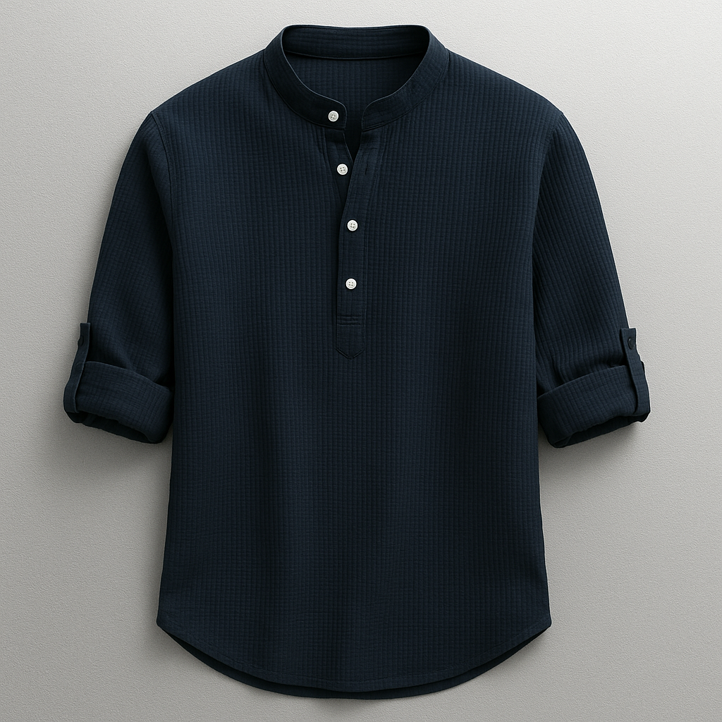 Shirt | Cotton and Linen Blend, Slim Fit 5