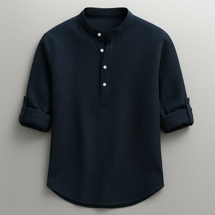 Shirt | Cotton and Linen Blend, Slim Fit 5