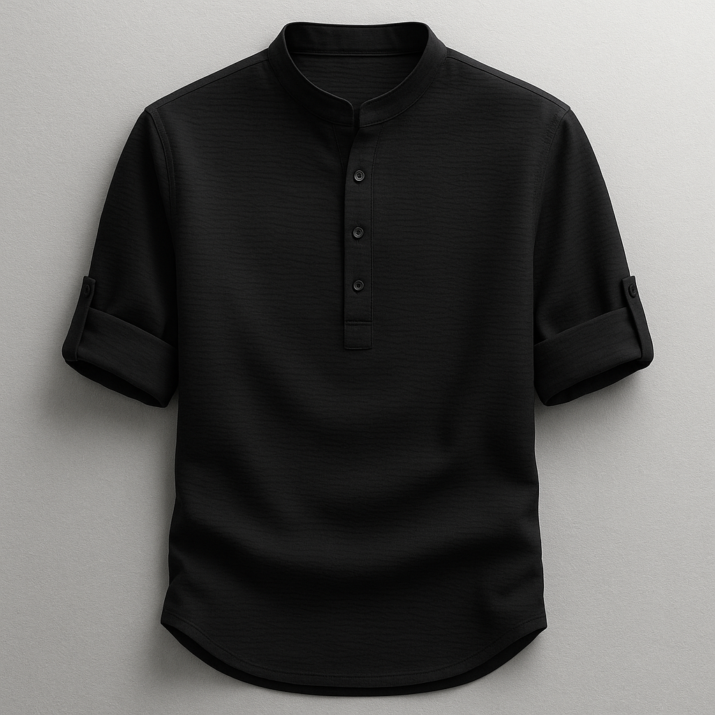 Shirt | Cotton and Linen Blend, Slim Fit 6