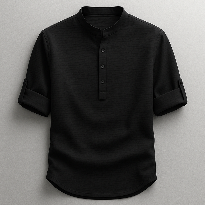 Shirt | Cotton and Linen Blend, Slim Fit 6