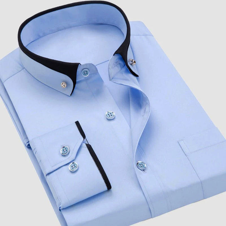 Shirt | Full-Length Sleeves, Fold-Down Collar 3