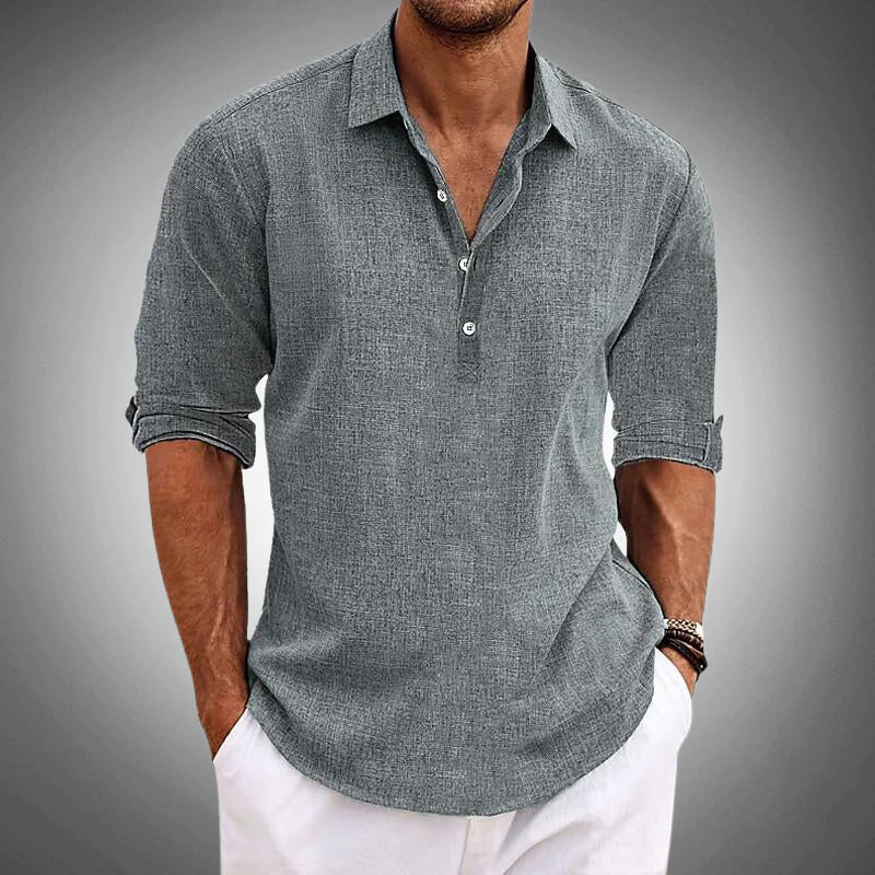 Shirt | Lapel Collar, Button-Down Placket 1