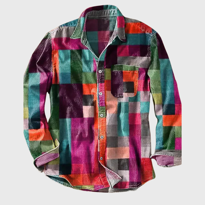 Shirt | Rainbow Print, Relaxed Fit 1