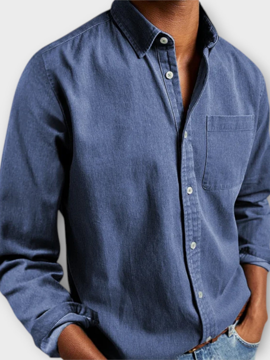 Shirt | Refined Collar, Button Closure 1