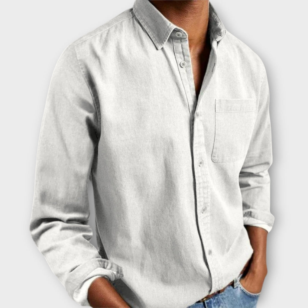 Shirt | Refined Collar, Button Closure 4