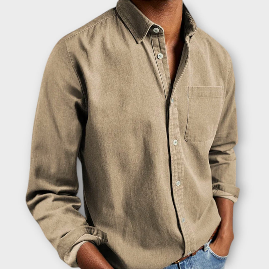 Shirt | Refined Collar, Button Closure 5