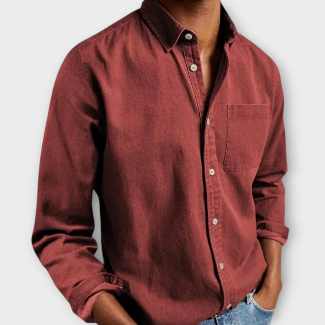 Shirt | Refined Collar, Button Closure 8