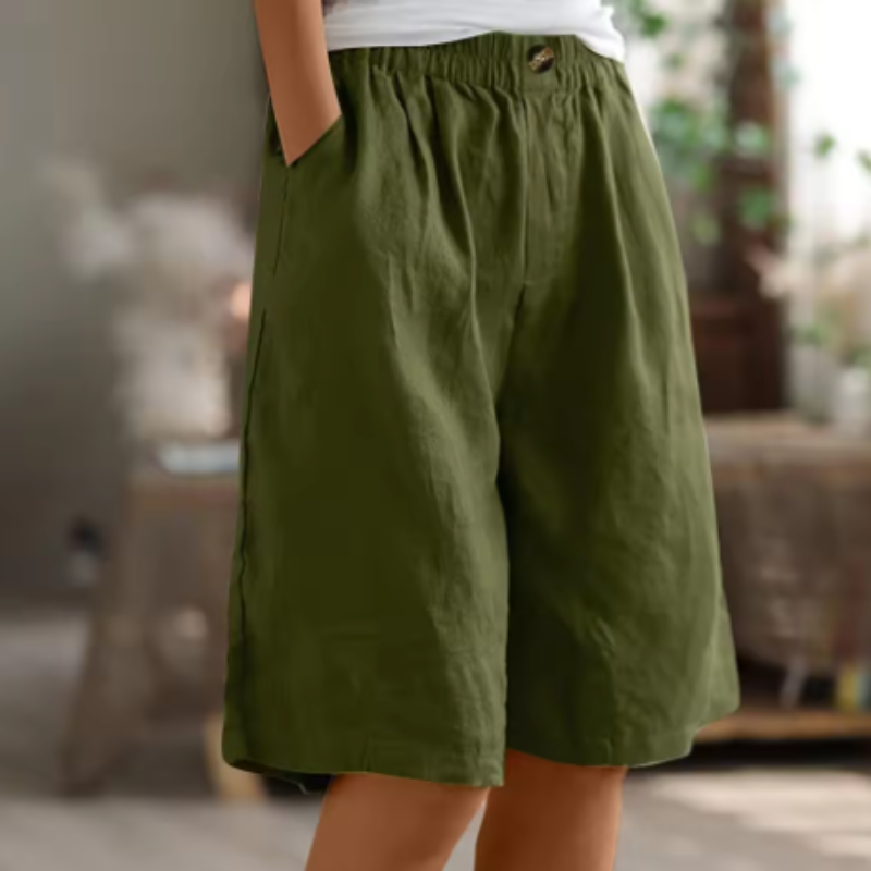 Shorts | Relaxed Fit, Elastic Waistband 0