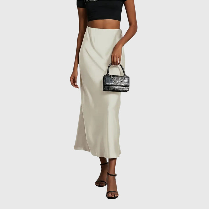 Skirt | Fishtail Design, Flared Hem 0