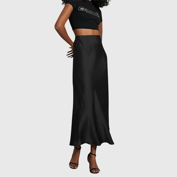 Skirt | Fishtail Design, Flared Hem 4