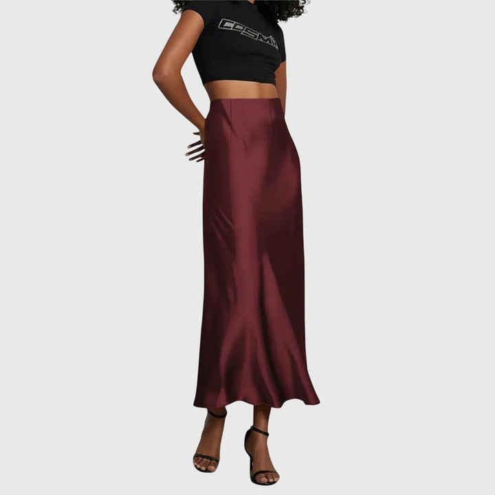 Skirt | Fishtail Design, Flared Hem 6