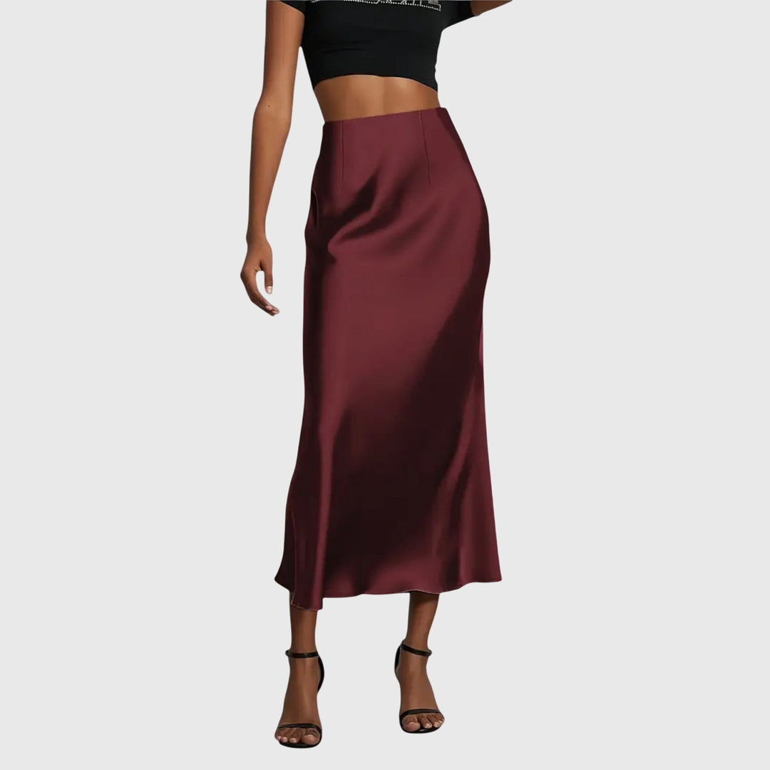 Skirt | Fishtail Design, Flared Hem 7
