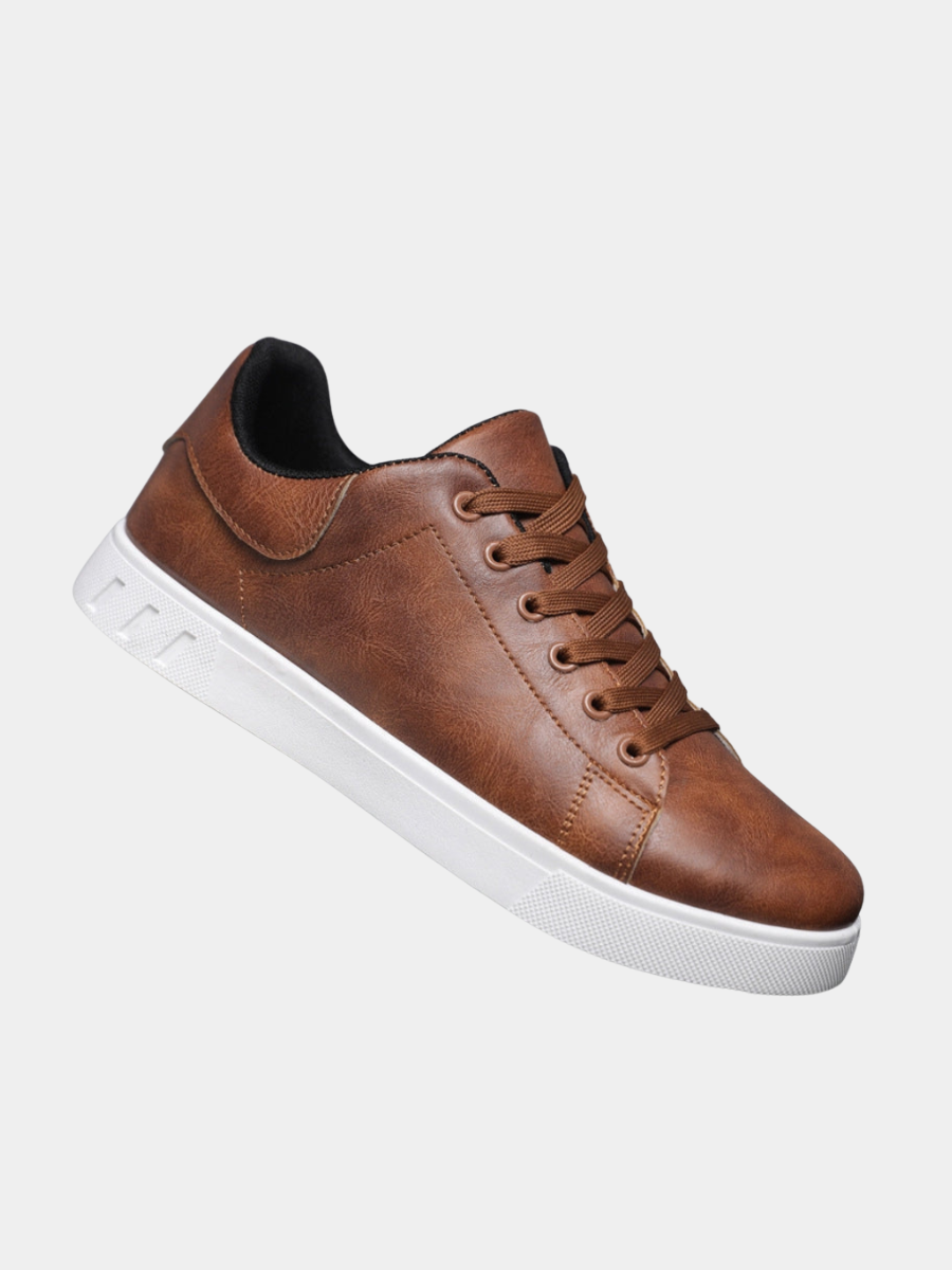 Sneakers | Leather Upper, Lace-Up Closure 1