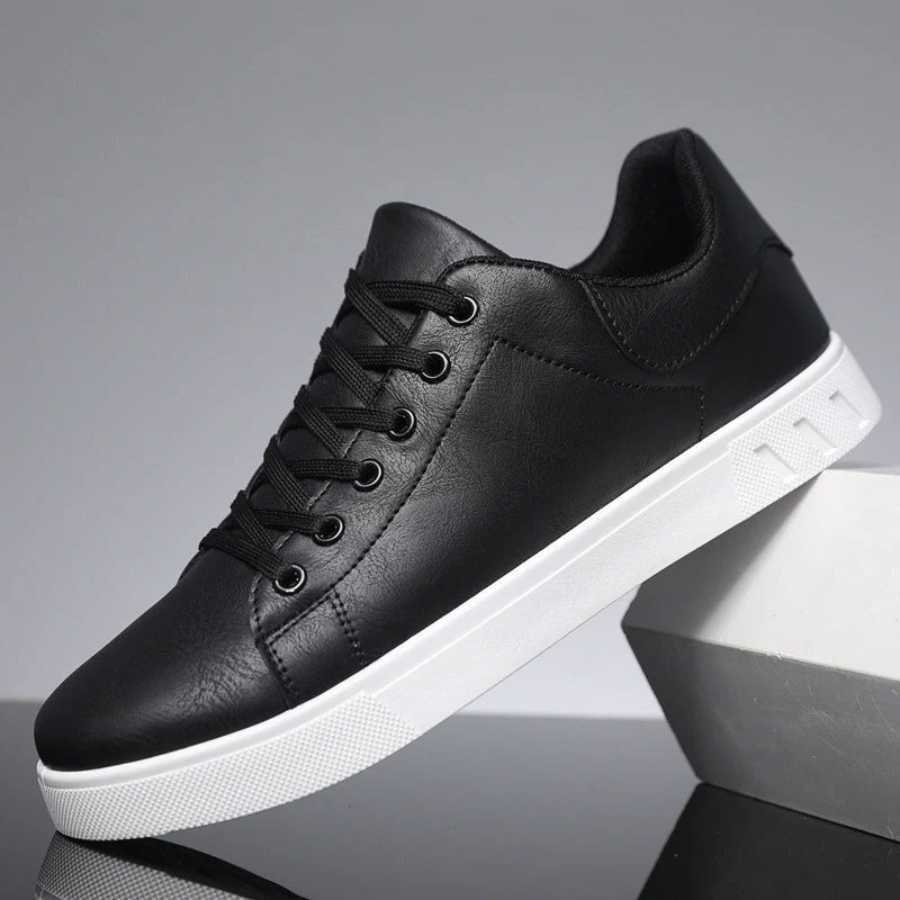 Sneakers | Leather Upper, Lace-Up Closure 2