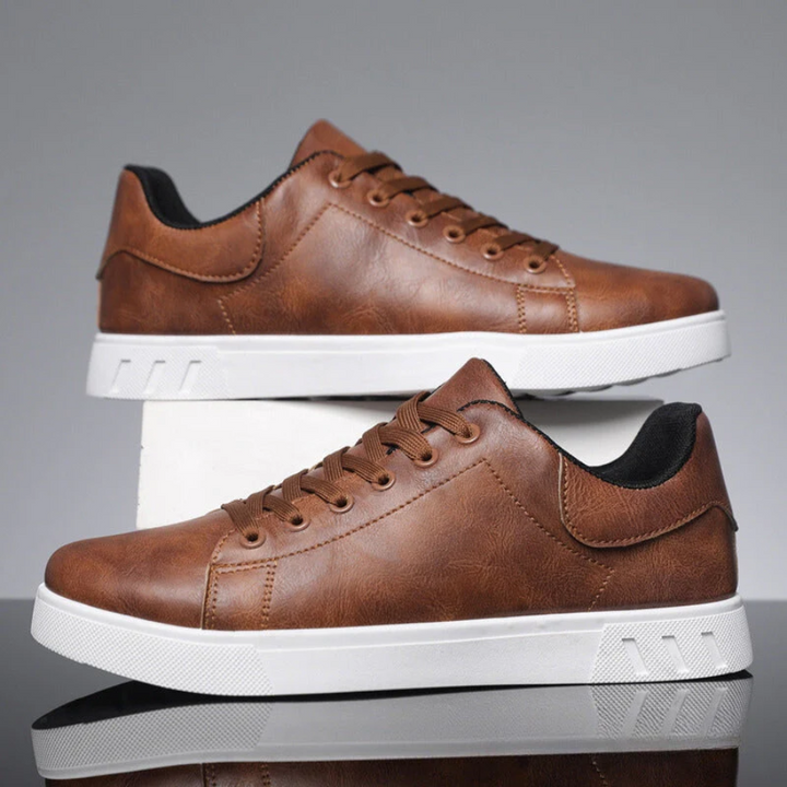 Sneakers | Leather Upper, Lace-Up Closure 3