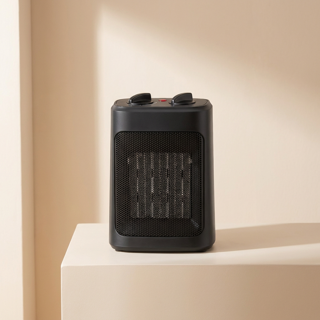 Space Heater | Ceramic Heating Element, Adjustable Thermostat 1