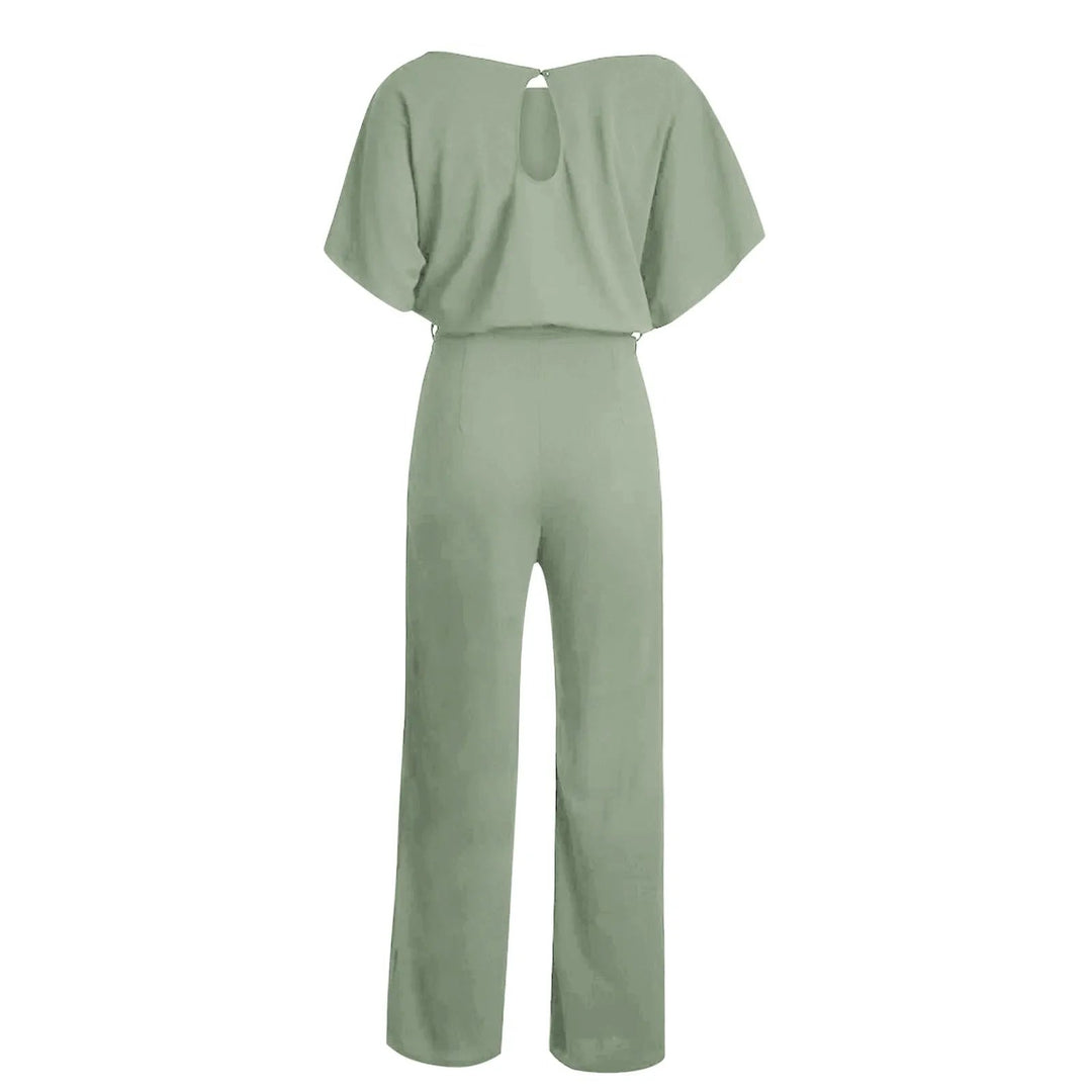 Short-Sleeve Jumpsuit for Women