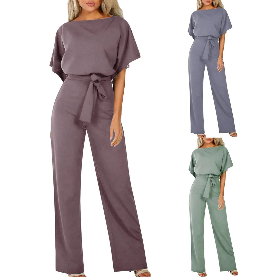 Short-Sleeve Jumpsuit for Women