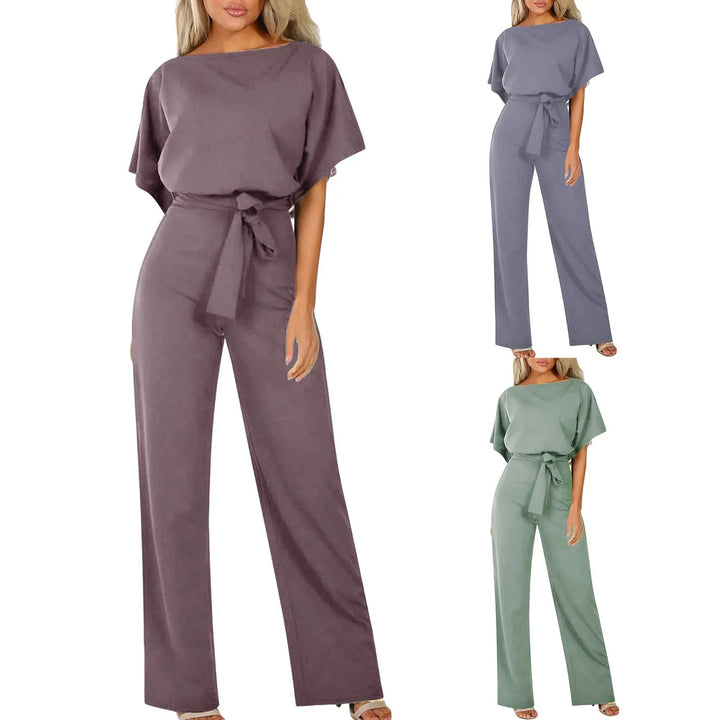 Short-Sleeve Jumpsuit for Women
