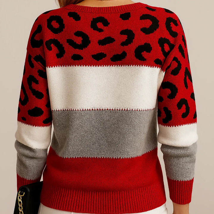 Sweater | Leopard Print, Relaxed Fit 7