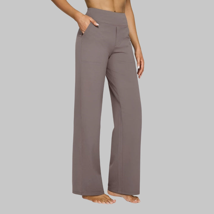 Trousers | Straight-Leg Silhouette, Elastic Waistband 0